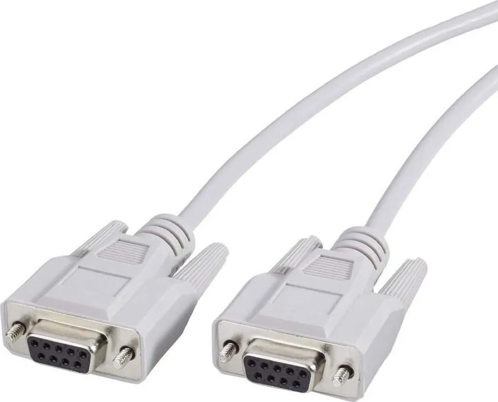 Cavo Null Modem RS232 Renkforce DB9 Femmina - Connessione Seriale Sicura