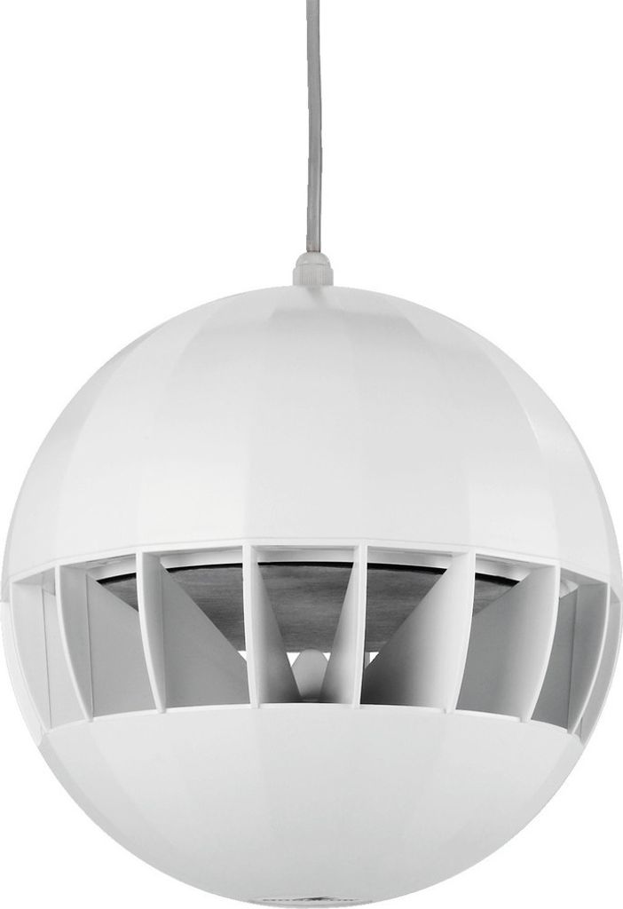 MONACOR ELA-Kugellautsprecher 100V DM25cm 92dB 80-15000Hz passiv ws EDL-430/WS