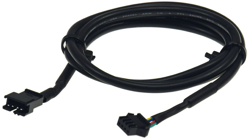 Verlängerungskabel für RGB LED-Stripes, und EBL Slim, 100cm mit Stecker/Kupplung