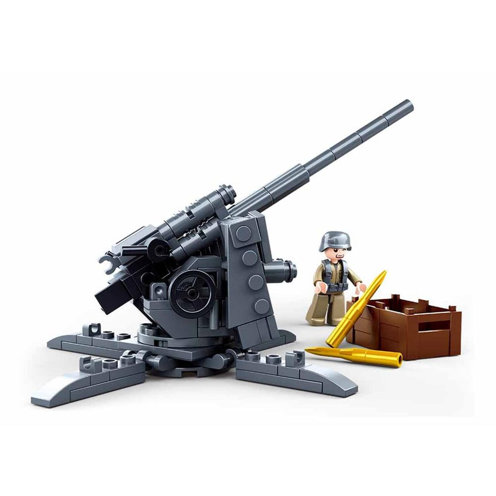 Sluban Army WW2 M38-B0852 Protilietadlové delo Obrázok produktu 