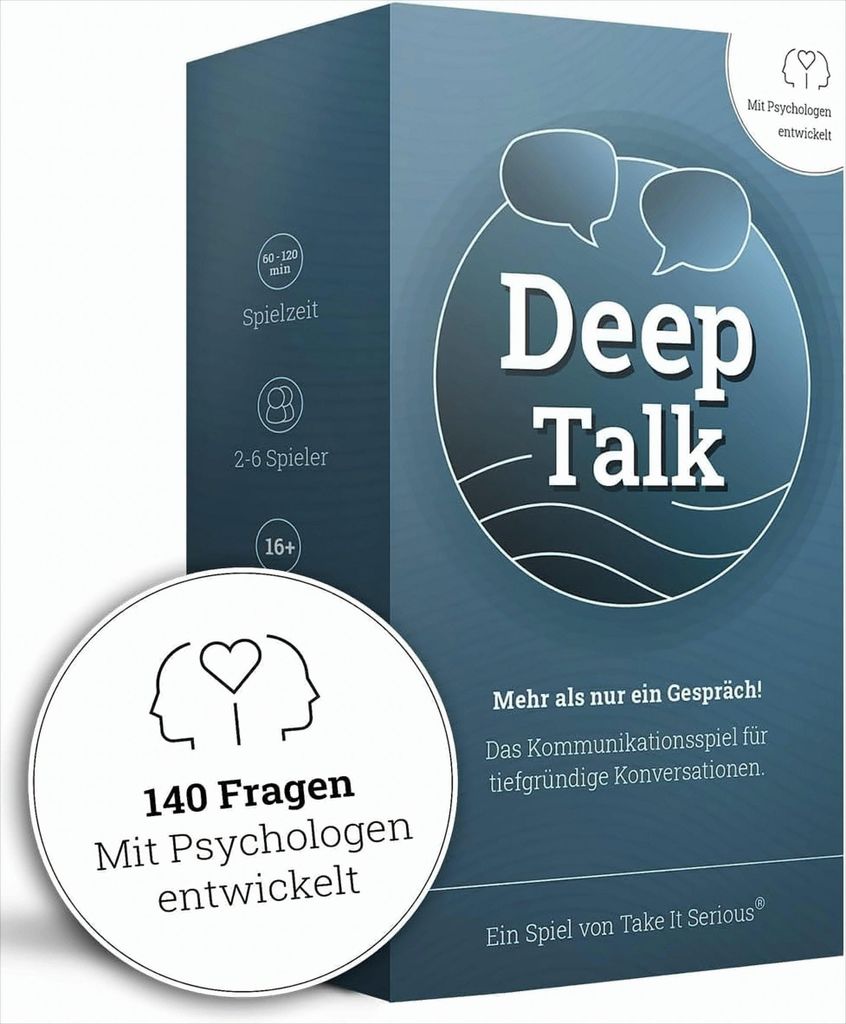 Kartenspiel Deep Talk – Gesprächsimpulse für tiefgehende Produktbild 