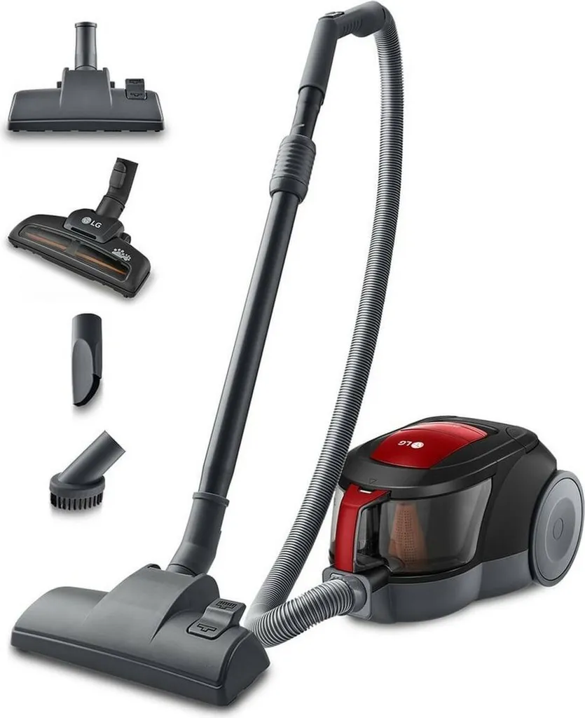 Aspirateur LG VC5506NHTCR compact 650W technologie Ellipse Cyclone noire