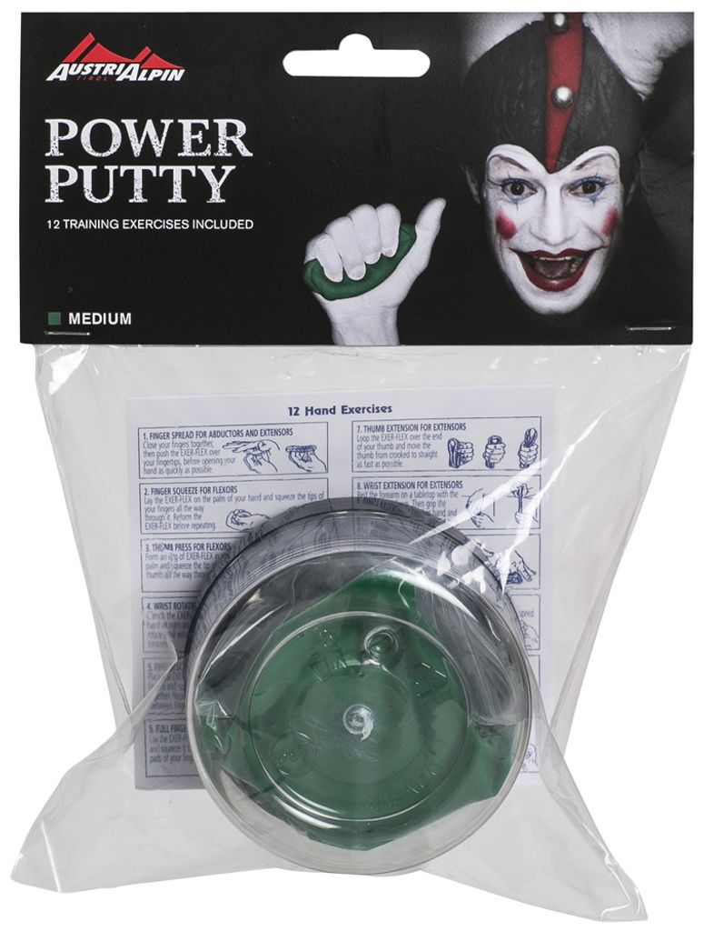 AustriAlpin Power Putty (Knete zum Fingertraining),grün - mittel