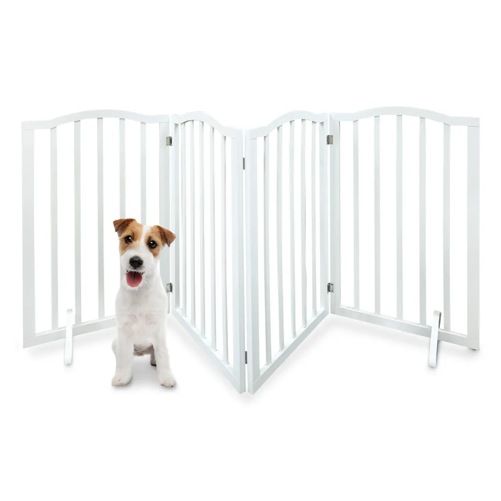 Barrière extensible pour escalier et couloir spécial chien IvoQ