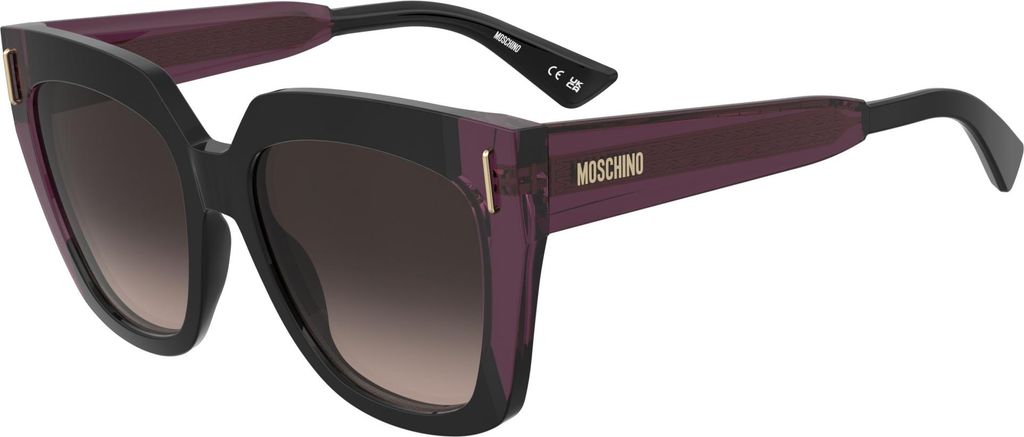 Moschino MOS207/S Black burgundy 55/18/140 Damen Sonnenbrillen