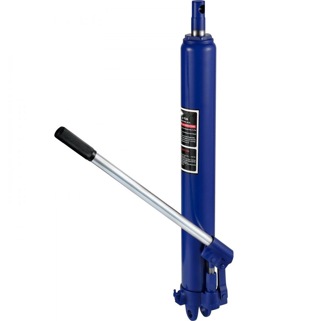 Hydraulischer Ram-Wagenheber - Einzelpumpe - 8T Motorhub - Hubarbeitsbühne, blau