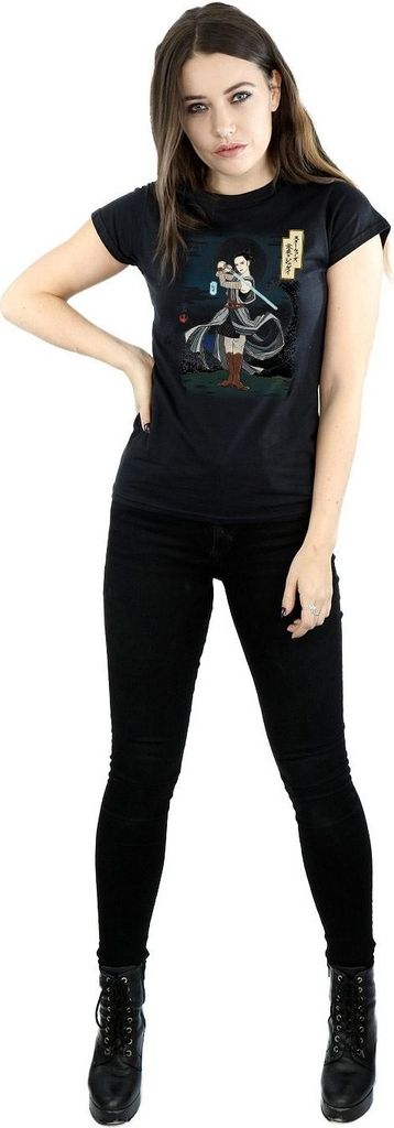 Star Wars - "The Last Jedi" T-Shirt für Damen BI42748 (XXL) (Weiß)