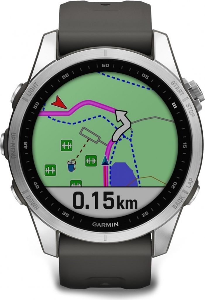 Garmin Fenix 7S Srebrny/Grafitowy Zdjęcie produktu 20