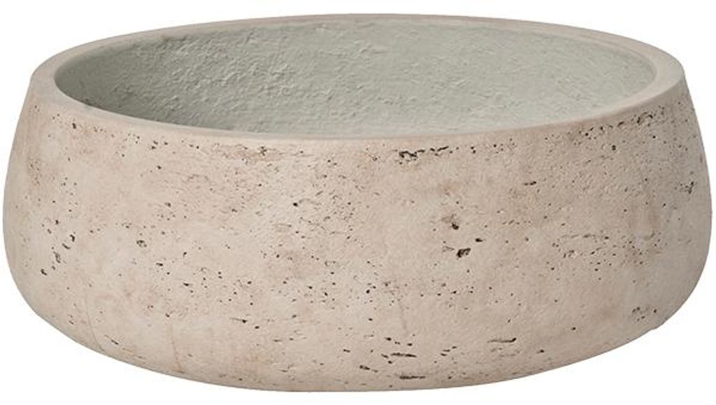 Pottery pots Schale-Übertopf Eileen Grau gewaschen-Grau D Produktbild 