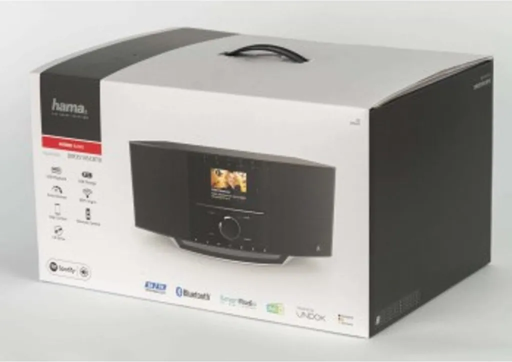 Radio Internet Hama sans Interférences avec Lecteur CD et Bluetooth 40W