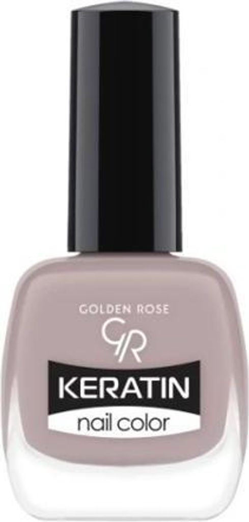 GOLDEN ROSE Keratin Nagellack Braun-Beige 10,5 ml