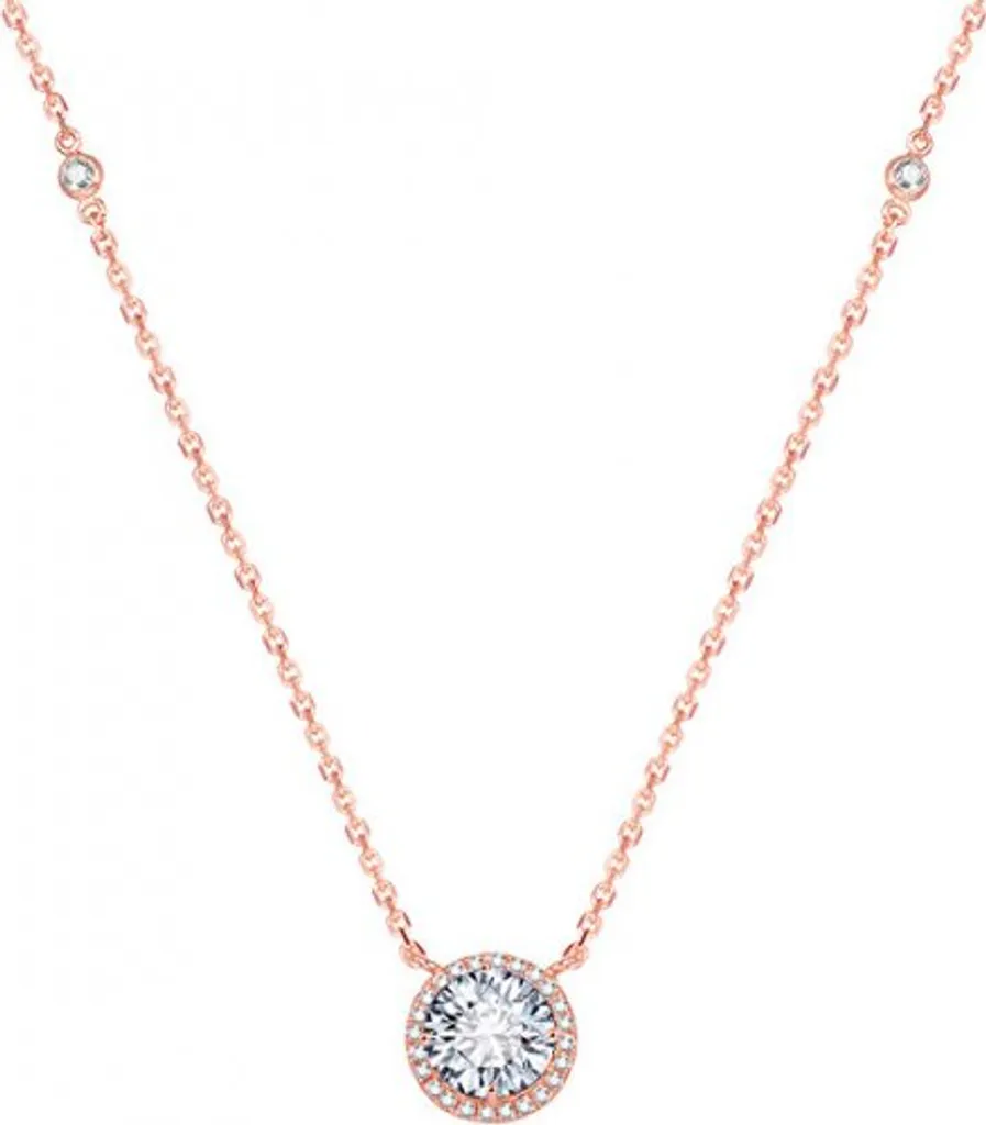 Regala un Sogno: Collana Amen AGS1135/47-ROSE Cristalli e Oro Rosa