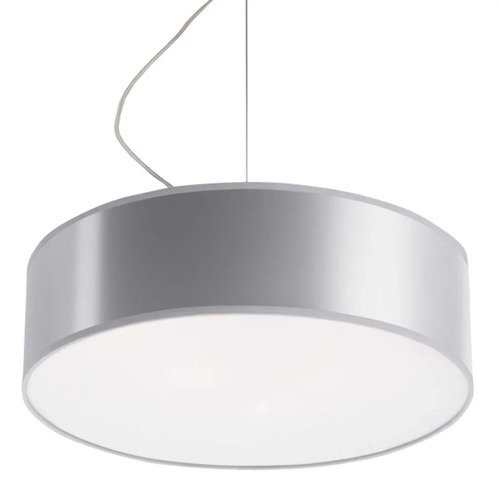 Sollux Arena 35 Grigio Sospensione 2xE27 LED per Casa Moderna