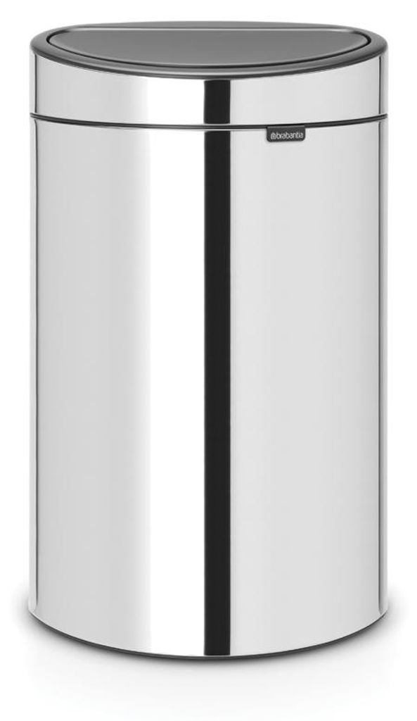 Abfalleimer Touch Bin 40l Glanzstahl