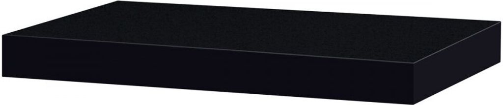 Autronic Nástěnná polička 40 cm P-023 BK - černá Obrázek produktu 