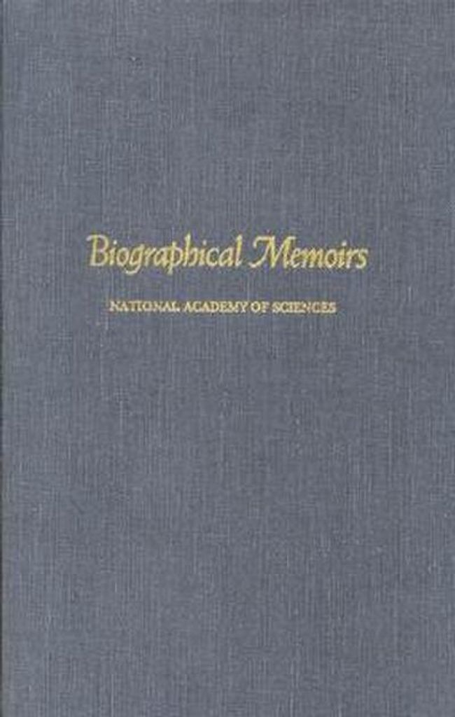 Biographical Memoirs