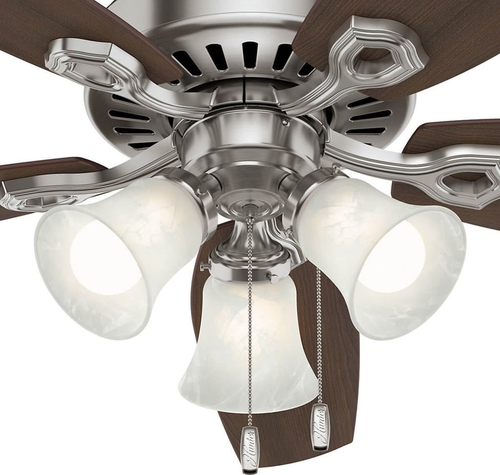 Ventilateur de plafond Capitol Gun Metal avec éclairage