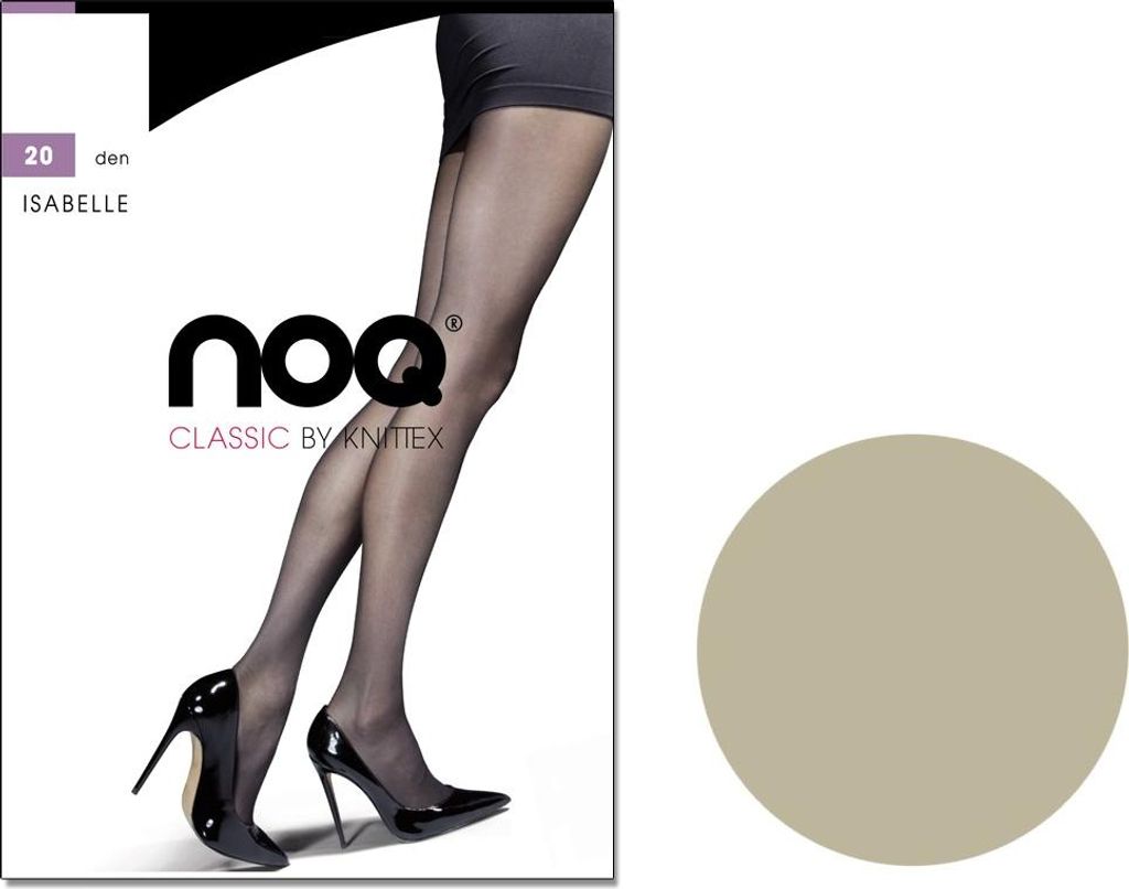 Transparente Strumpfhose ISABELLE 20 DEN 6 Daino