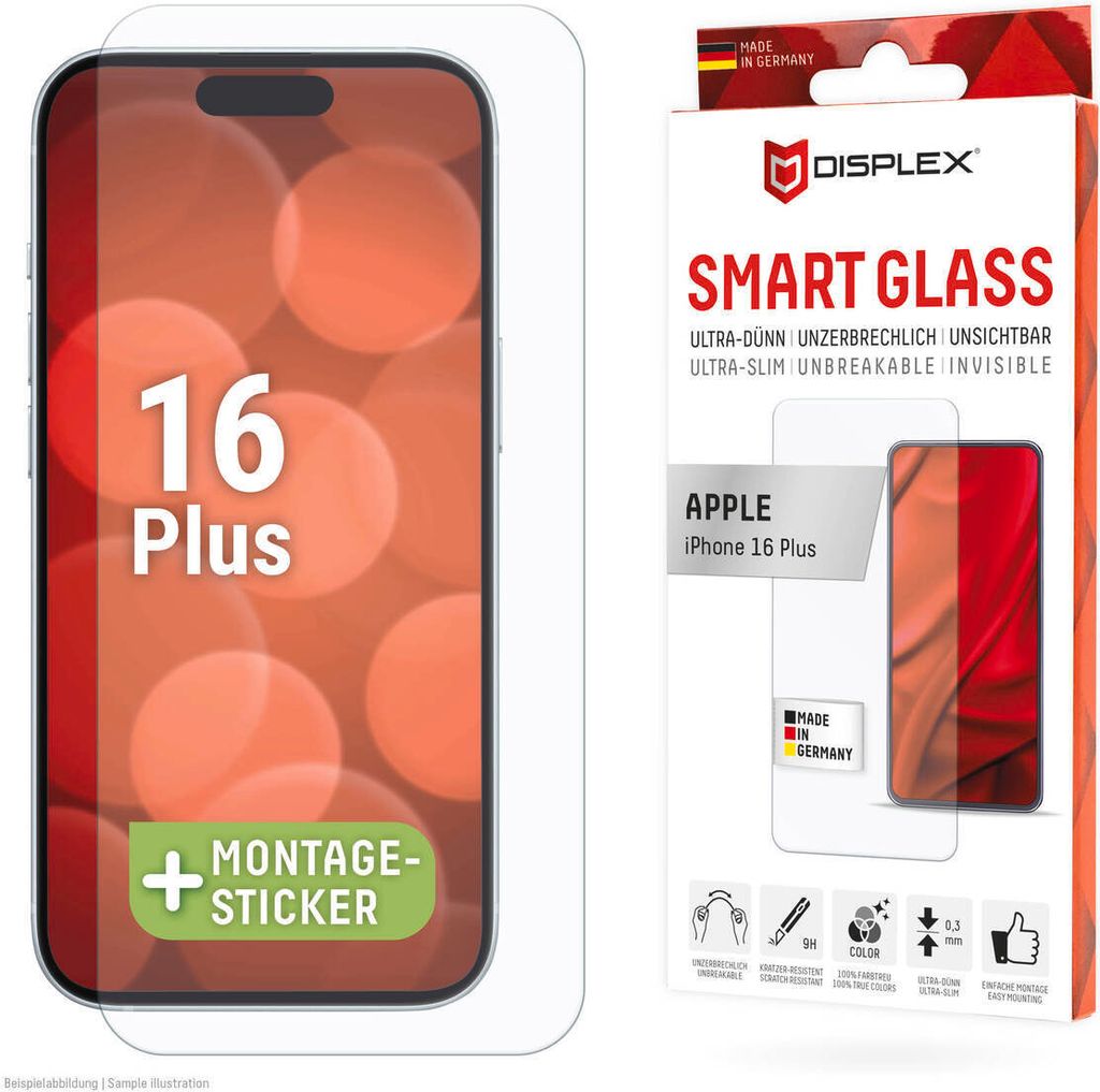 DISPLEX Smart Glass iPhone 15 Plus/15 Pro Max/16 Plus (02011)