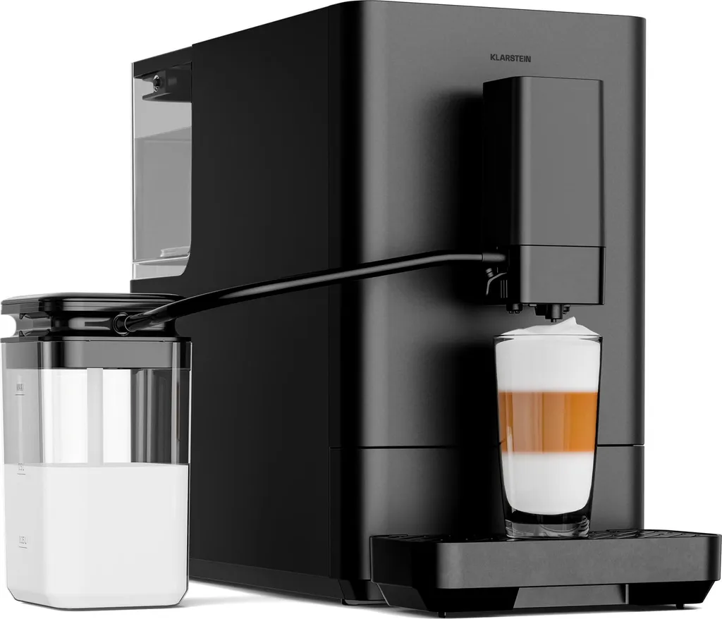 Machine à Café 20 Bars avec Broyeur Inox 15 Niveaux Klarstein Velaire