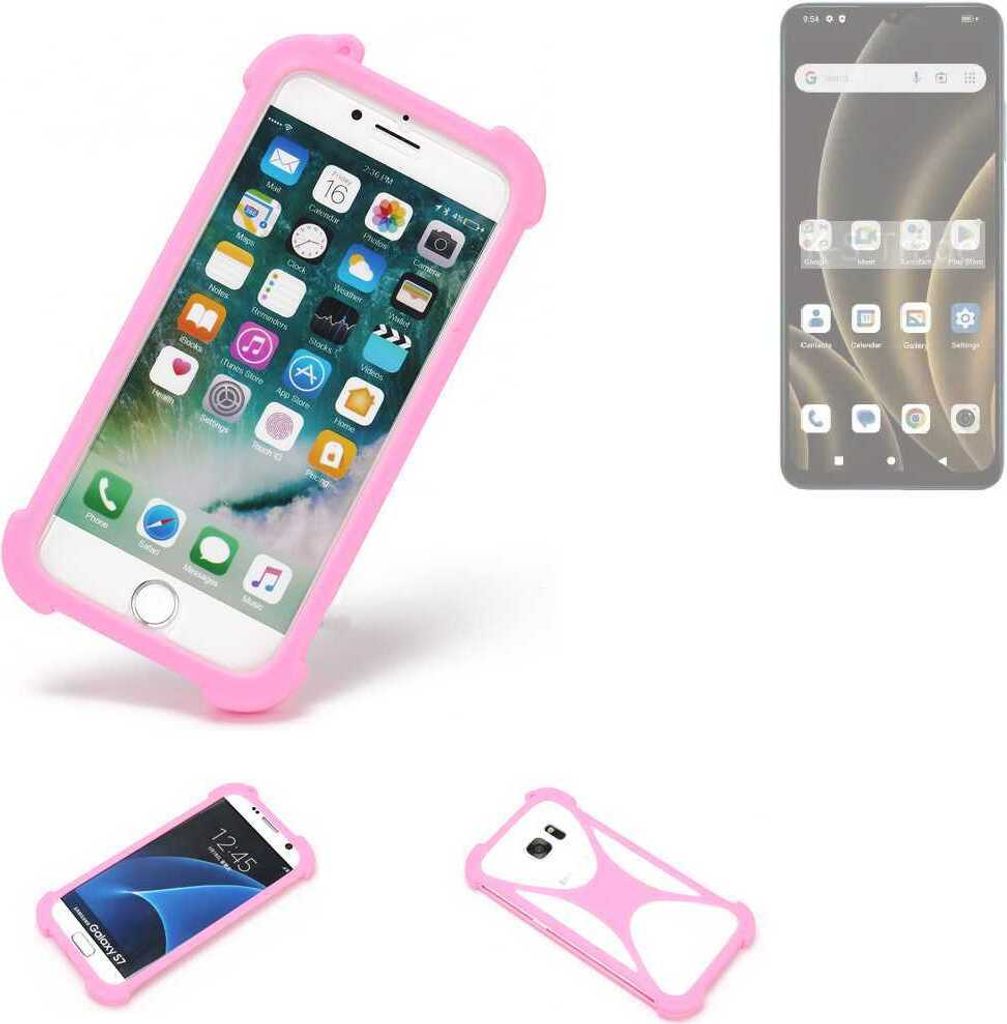K-S-Trade Handy Hülle kompatibel mit FreeYond F9S Schutz Hülle Bumper Silikon Schutz Hülle Cover Case Silikoncase Silikonbumper TPU Softcase