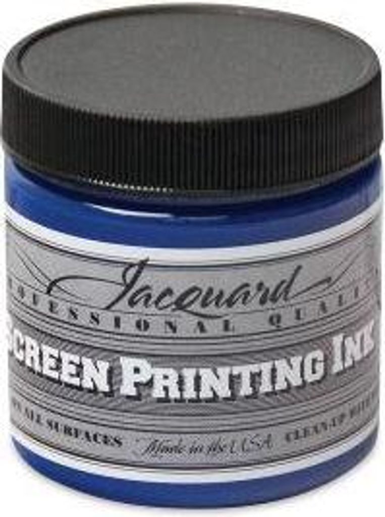 Jacquard Siebdruckfarbe 118 ml - Primärcyan Textilfarbe
