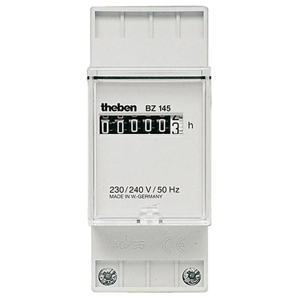 Compteur d'heures de fonctionnement THEBEN 230V pour suivi machines