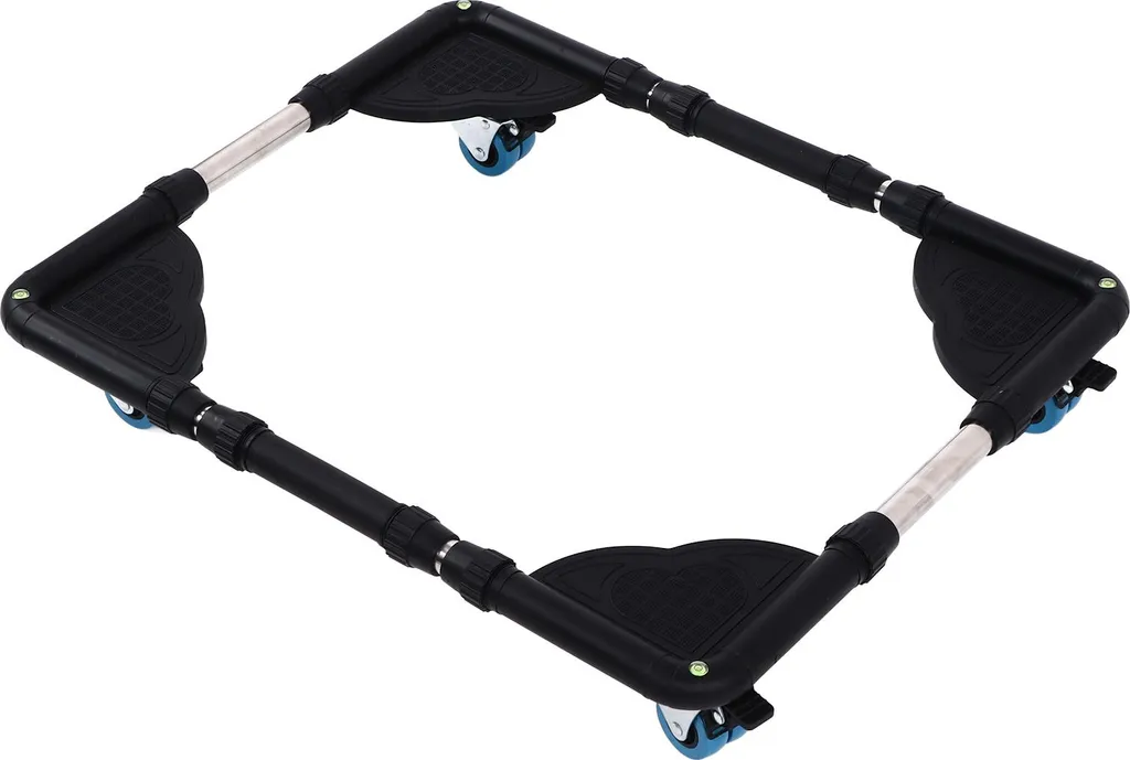 Support pour lave-linge extensible et chariot de transport réglable