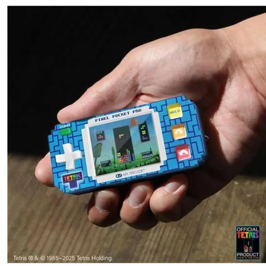 My Arcade Pixel Pocket Pro Tetris Console Portable Rétro de Collection - 6