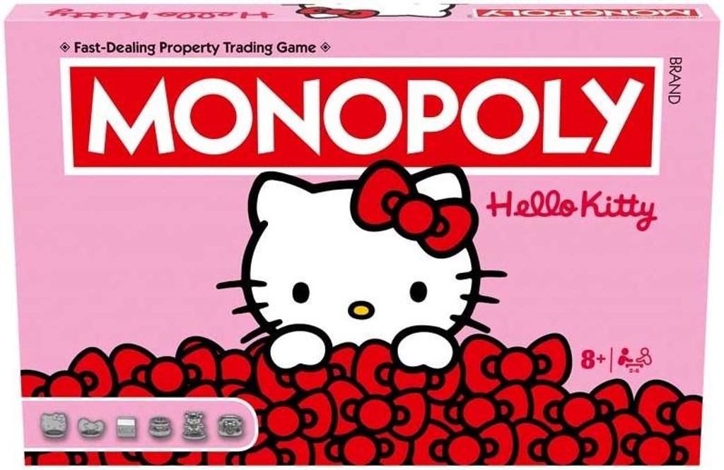 Gra planszowa Hasbro Monopoly Hello Kitty Edition dla Zdjęcie produktu 