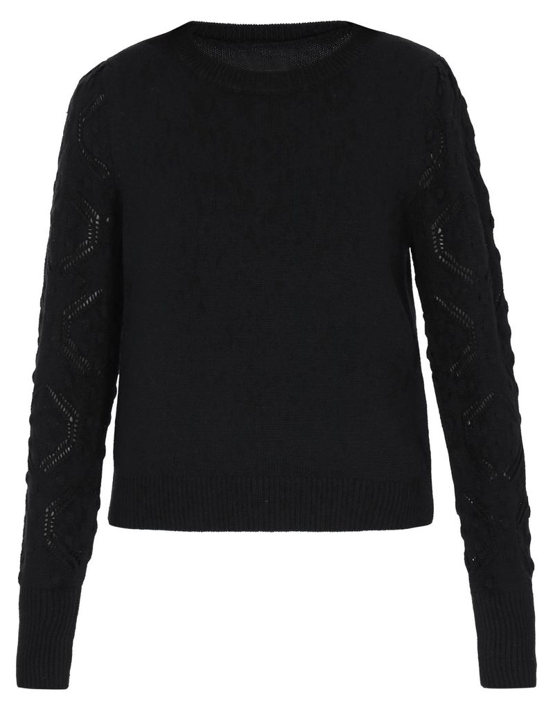 EVERA Damen Pullover - Schwarz, XS/S