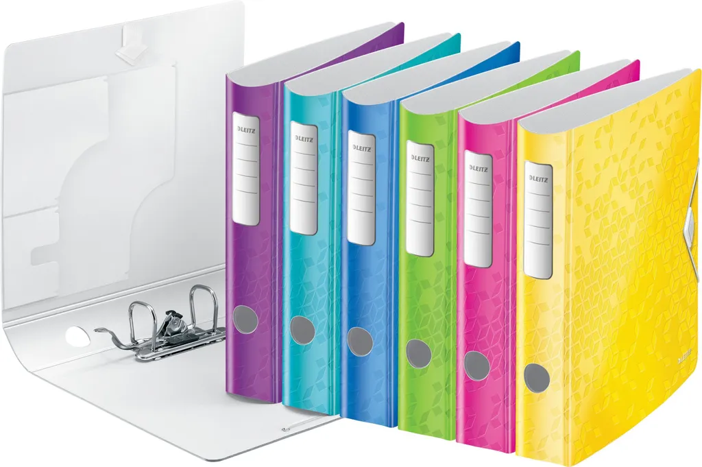 Leitz 1107-00-99 WOW Active Raccoglitore A4 65mm - Organizzazione Top