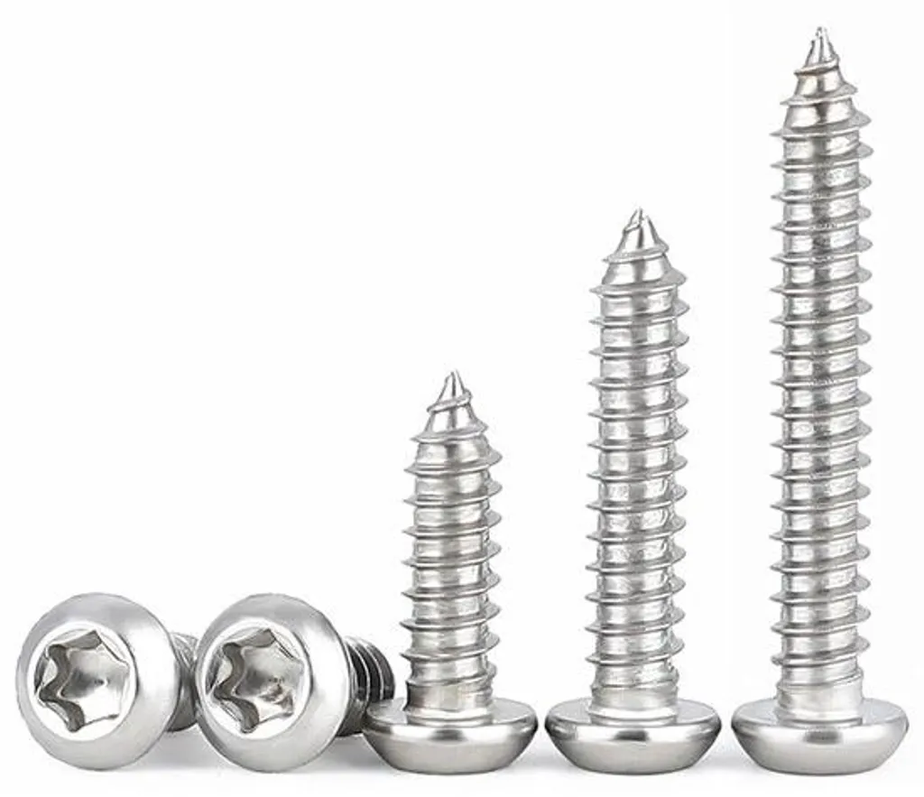 Écrous Torx inox 50pcs contre la rouille et les serrages impossibles