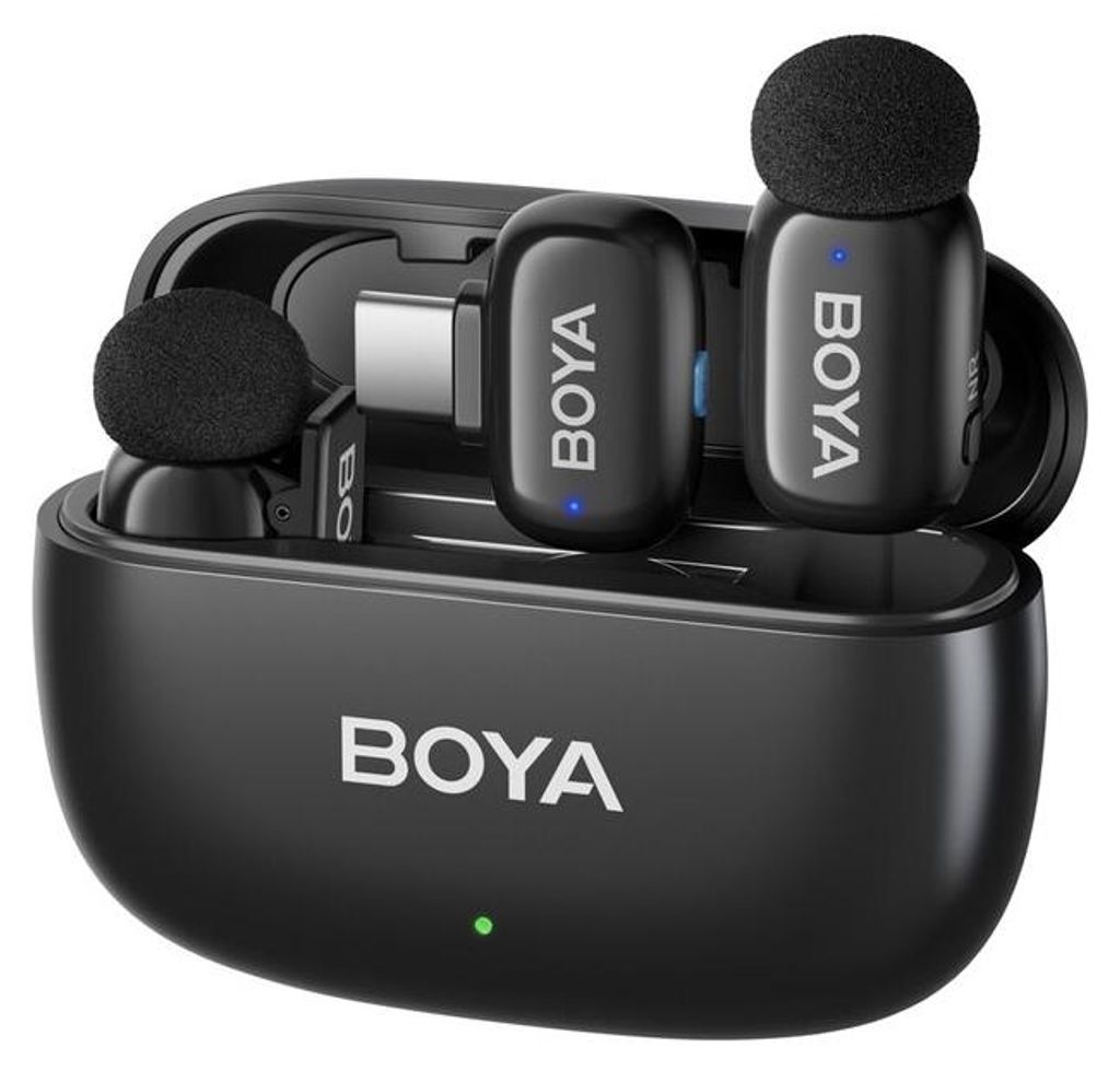 Boya Mini 2-02 Funkmikrofon Set USB-C 2,4GHz