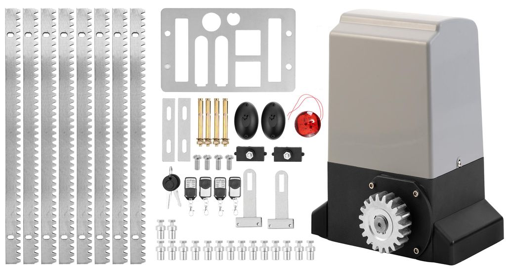 SEVICO Automatischer Torantrieb Antriebsmotor für Schiebetore 550 W 1200 kg WIFI V160