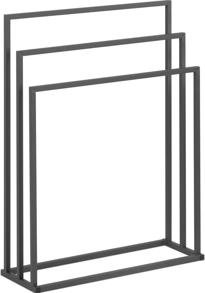 Porte-serviettes 3 barres en chrome 65 cm : Stabilité et séchage rapide
