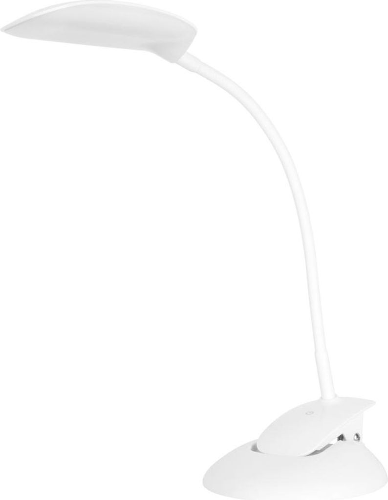 Solight LED dimmbare Lampe 2in1, Sockel und Clip, 5W 4000K, 3 Farbabdeckungen