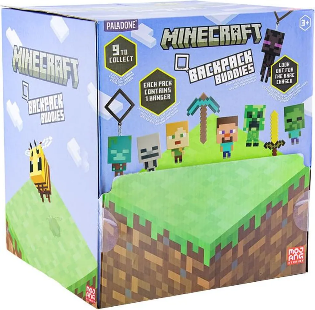 Accessoire Sac à Dos Minecraft - Porte-clés Figurines à Collectionner - 3