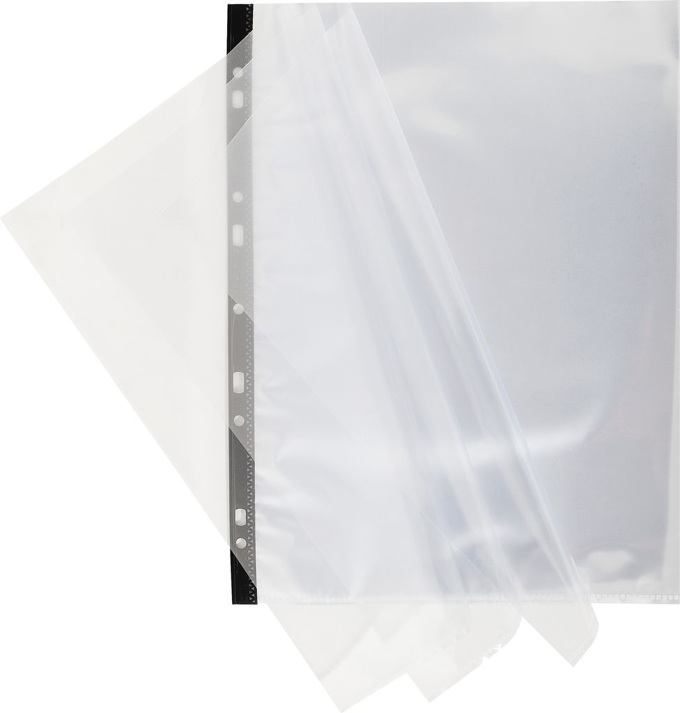 Exacompta 20x Dokumentenhüllen Jowarel Standard PP 10 Stück A4 Kristall 88040E