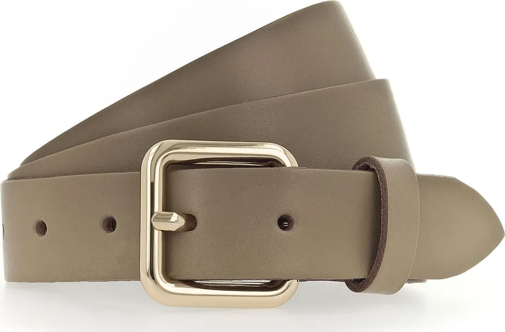 Vanzetti Cintura Pelle 30mm Stone Taupe W110 - Compagna di Viaggio