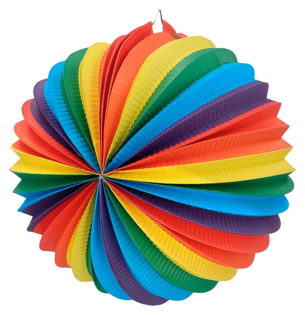Boland papierová balónová lampa dúha Ø25 cm Obrázok produktu 