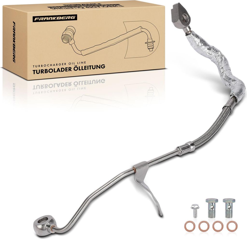 Frankberg 1x Ölleitung Turbolader für Nissan Juke X-Trail Renault Talisman Megane IV Kadjar