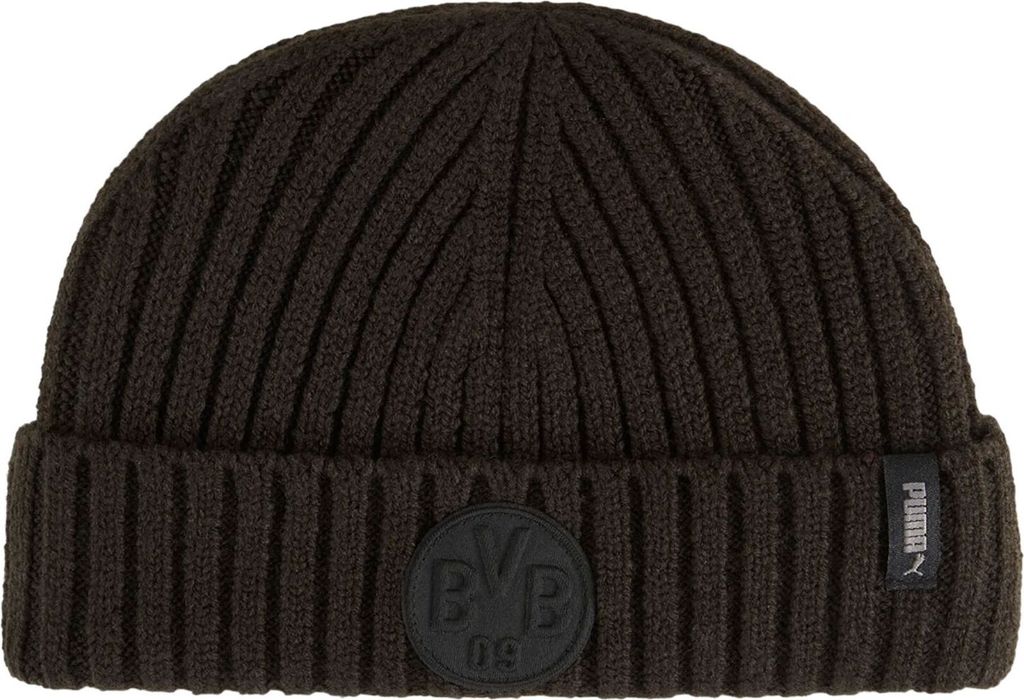 PUMA Mütze BVB Monochrome Fisherman Beanie Puma Black schwarz