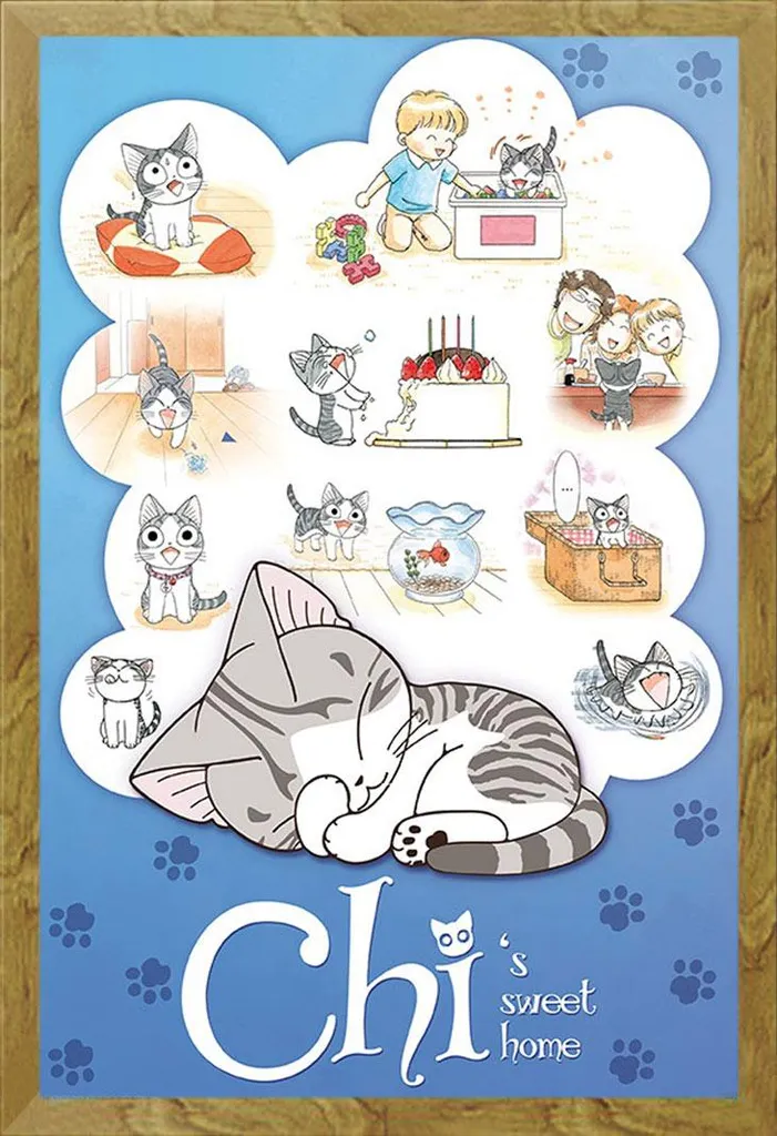 Poster Ufficiale Chi's Dream con Cornice Shinsuke Oak - Edizione Manga