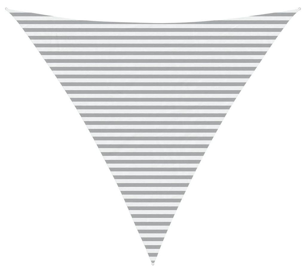 vidaXL Tent, jasnoszary i biały, 5 x 5 x 5 m Zdjęcie produktu 