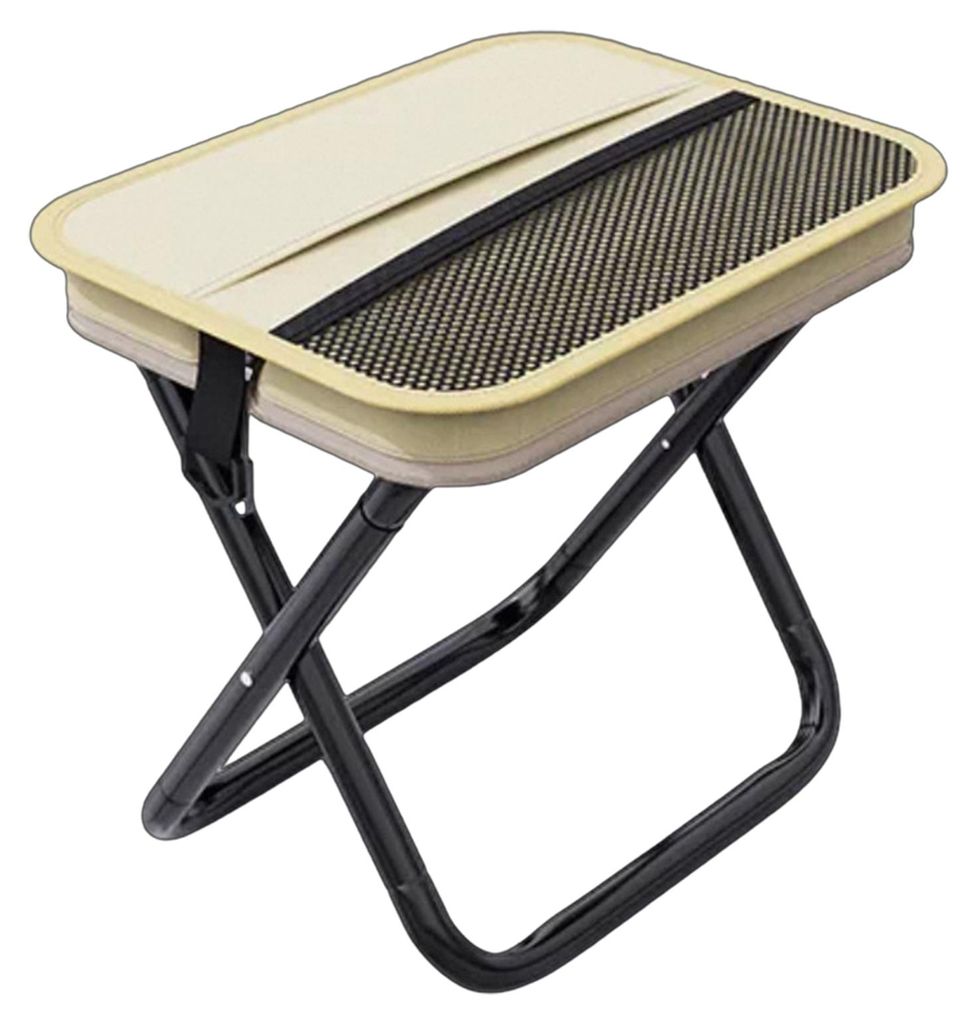 Mini-Klapphocker mit Tragetasche, tragbar, leicht, robust, wasserdicht, ideal für Outdoor-Aktivitäten wie Camping, Rucksackreisen, Strand, Pickni...