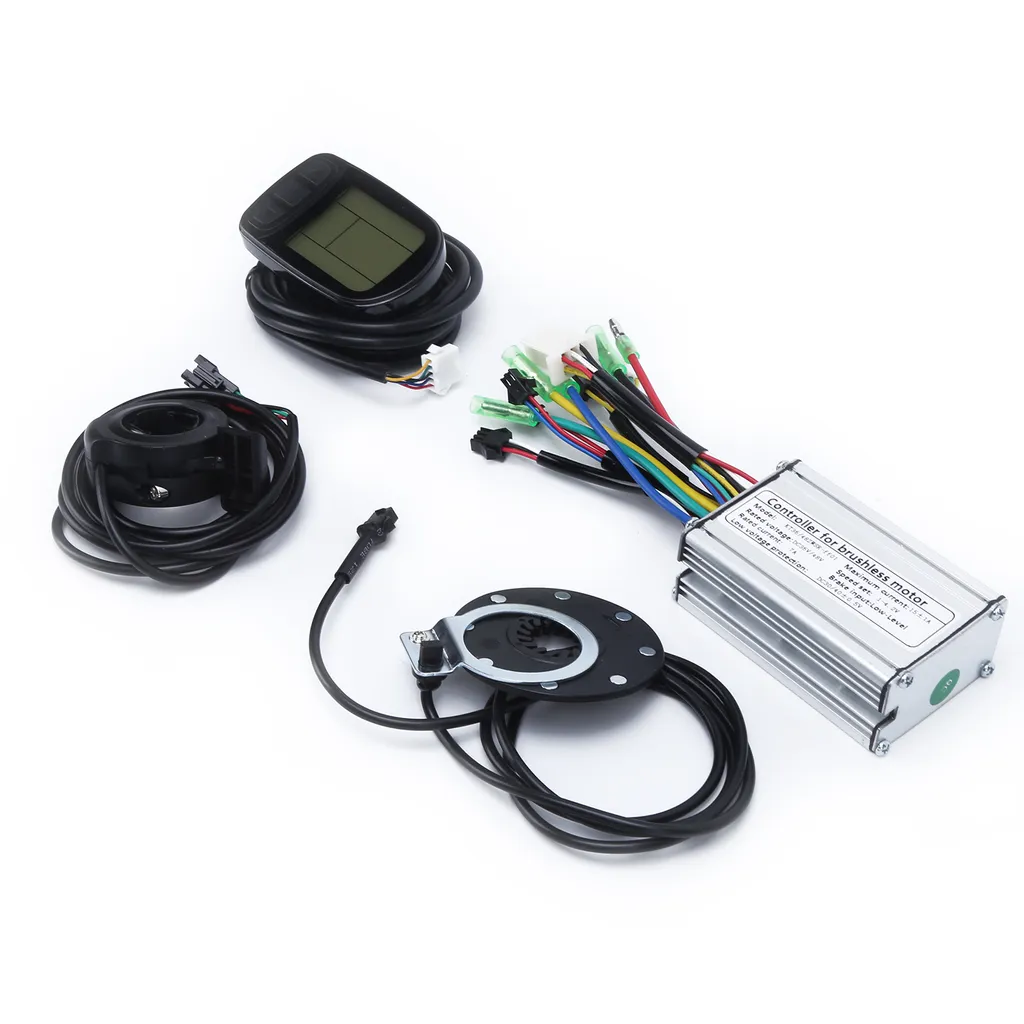 Contrôleur de moteur brushless 36V/48V 250W avec panneau LCD pour vélo