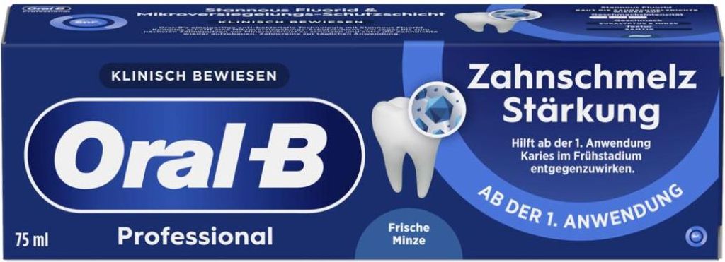 Oral-B 8700216666503, Enamel strengthening toothpaste, 75 Produktbild 