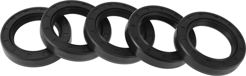 5 Stück Drehwellendichtung Hochdruck-Öldichtung 35x52x10mm Schwarz Nitril 70 Durometer Gummi