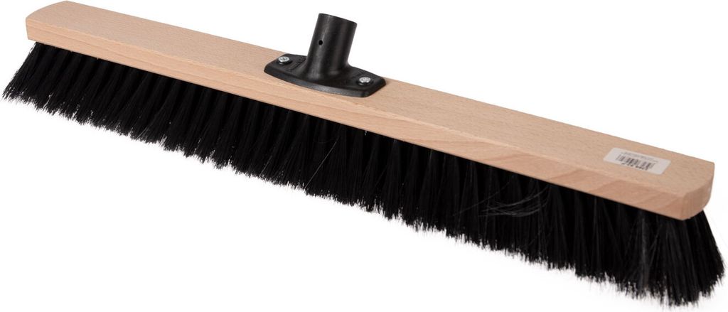 Nölle Saalbesen Roßhaar 50 cm Flachholz - Kunststoffstielhalter
